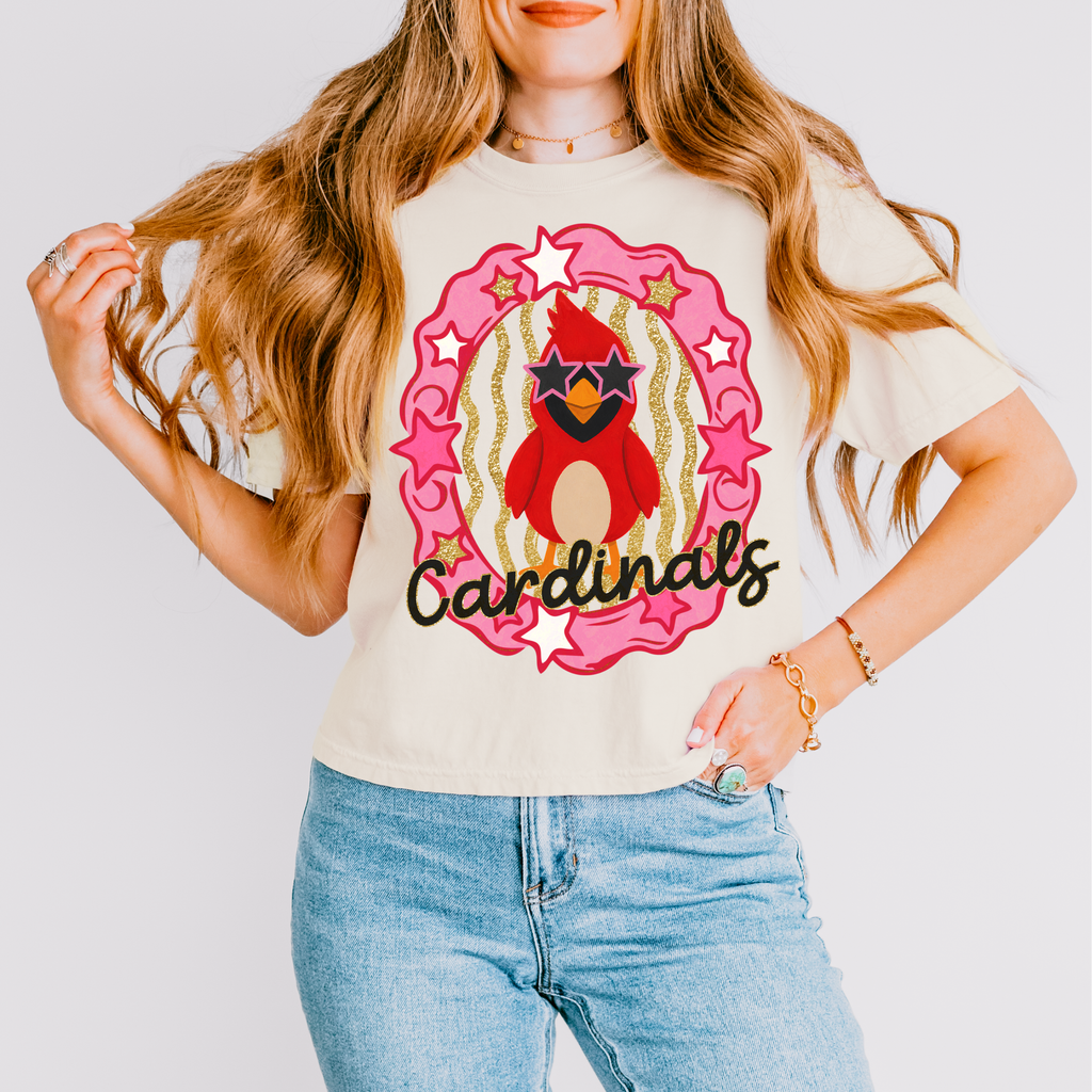 Cardinals Preppy Glitz