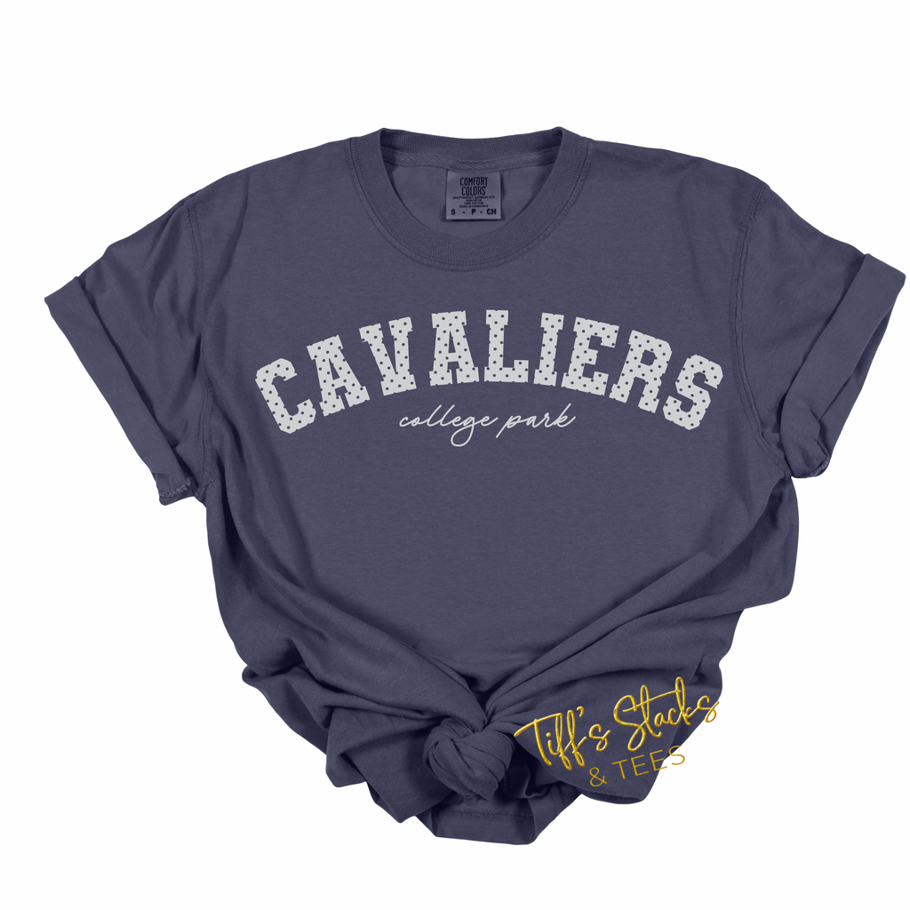 CPHS Cavaliers Polka Dot Varsity