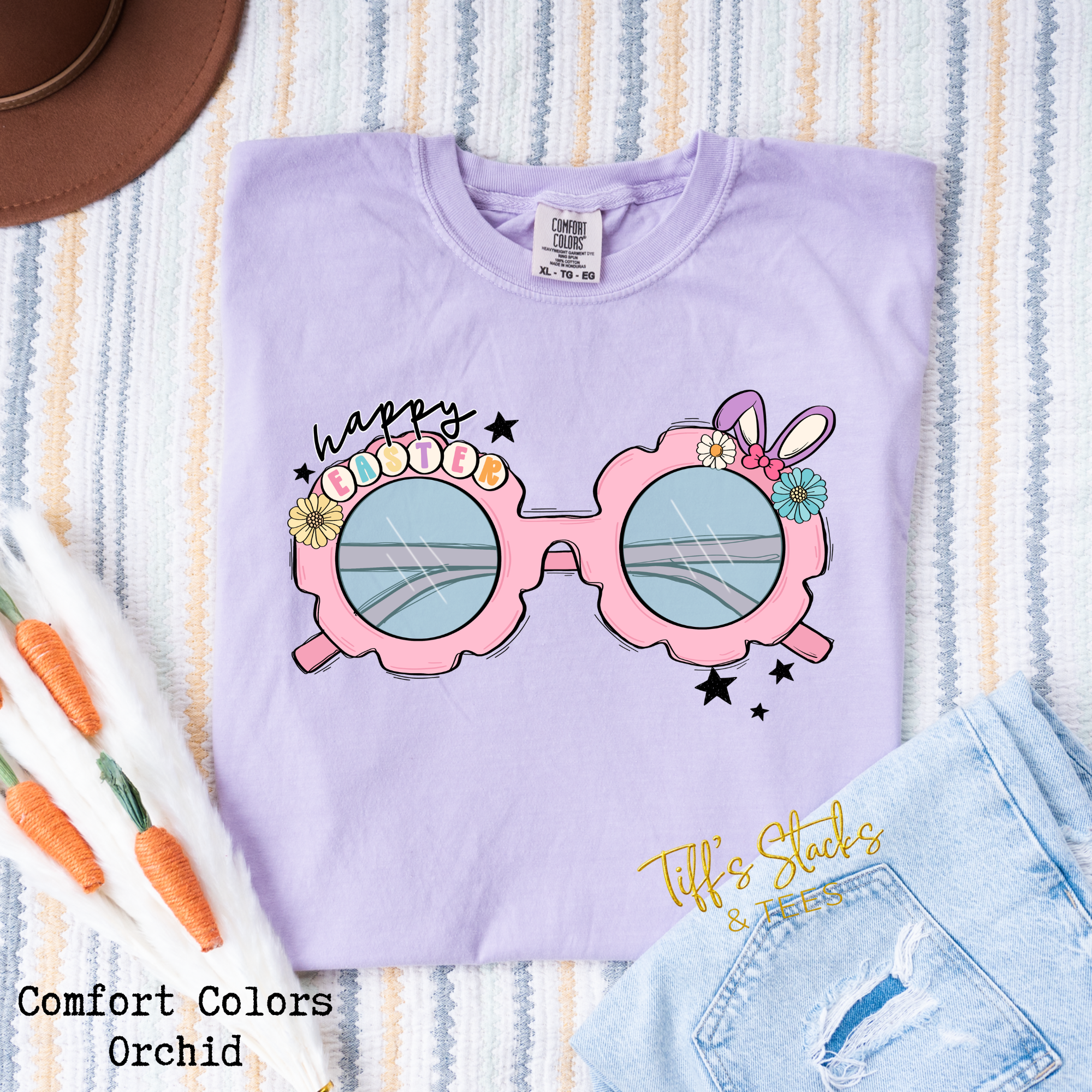 Happy Easter Bunny Glasses Youth