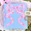 Fancy Floral Coquette Bow
