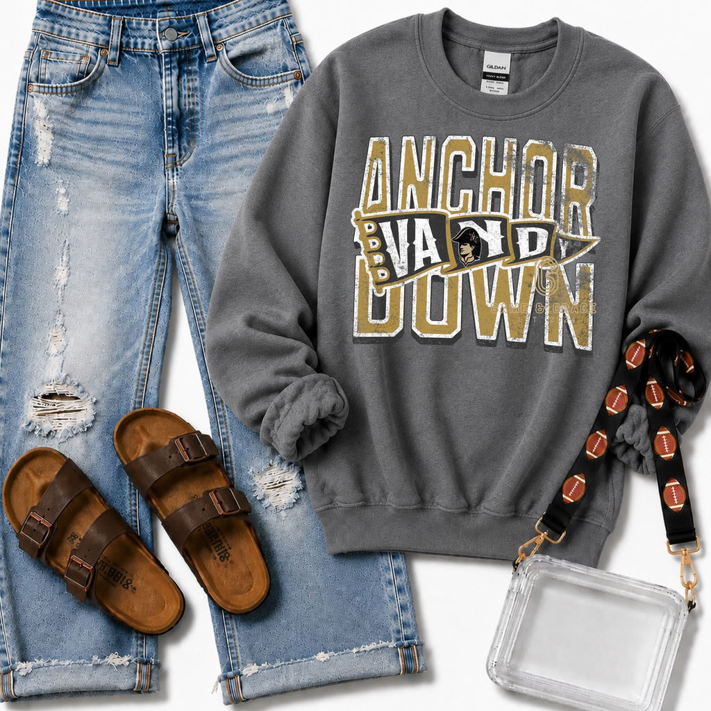Anchor Down Vandy Pennant