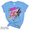 Rock the Test Don’t Stress Just Do Your Best 90’s Retro