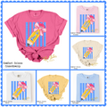 Checkered Stripe Pencil Coquette Grade Level