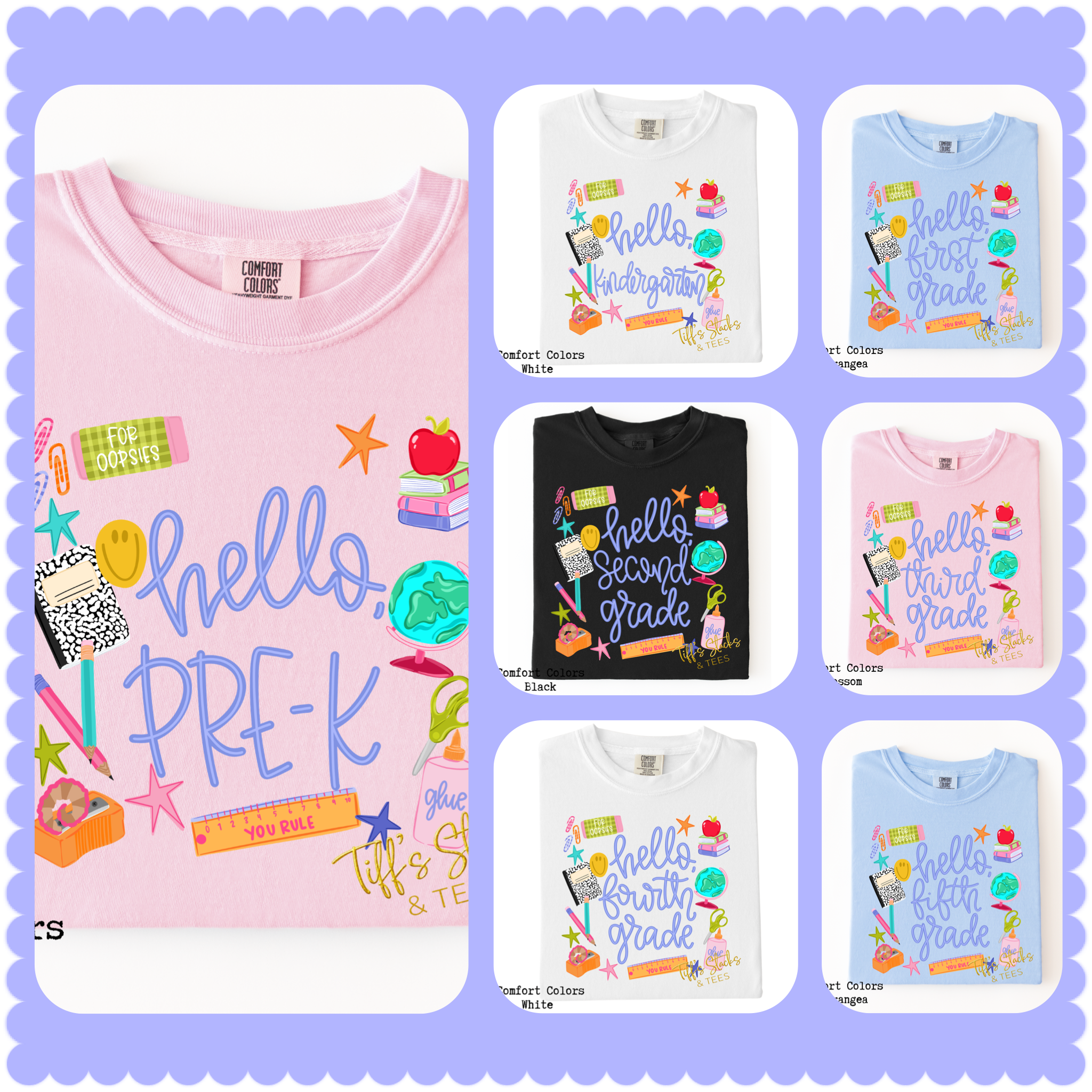 Hello…Grade Level Collage