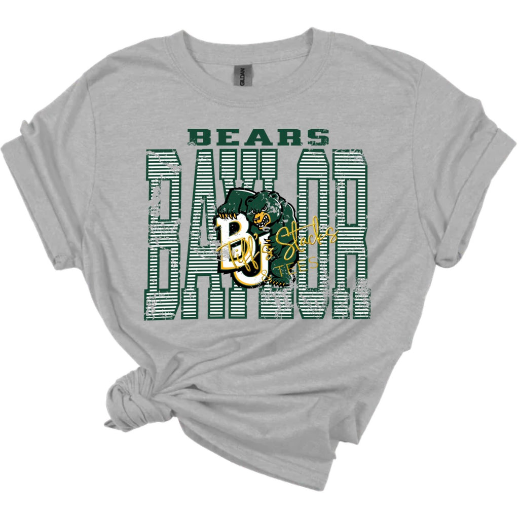 Baylor Bears Striped Vintage
