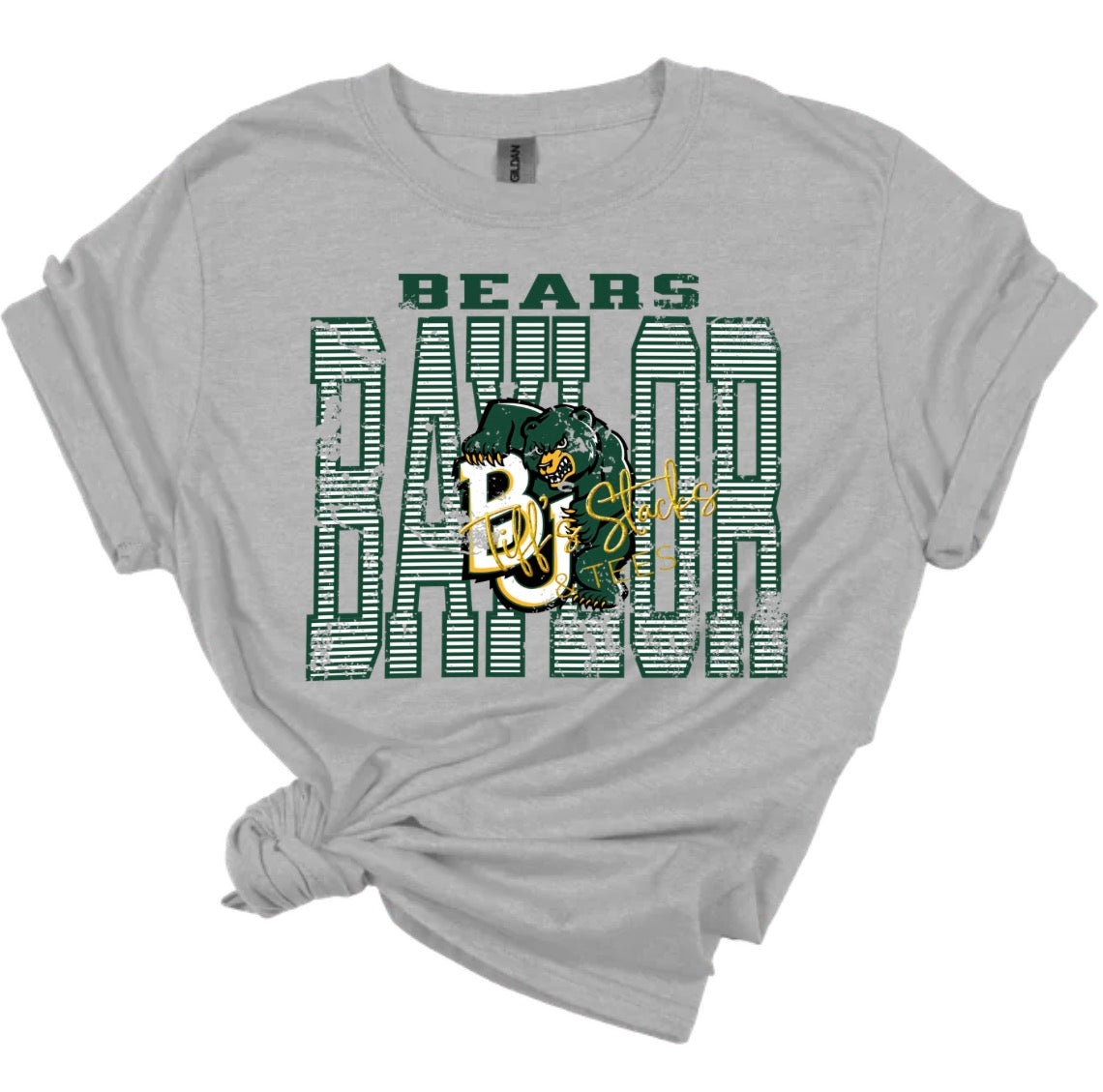Baylor Bears Striped Vintage