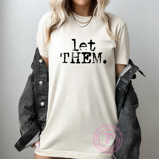 Let Them Typography