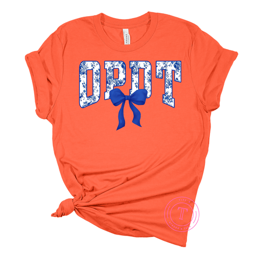 OPDT Royal Blue Floral