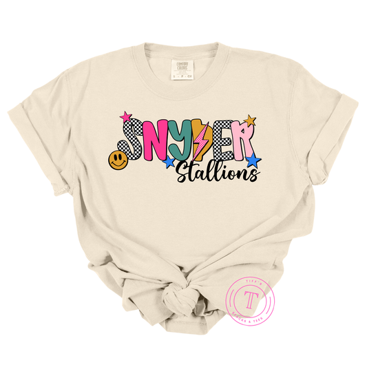 Snyder Stallions Retro
