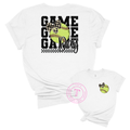 Softball Game Day Coquette Front/Back