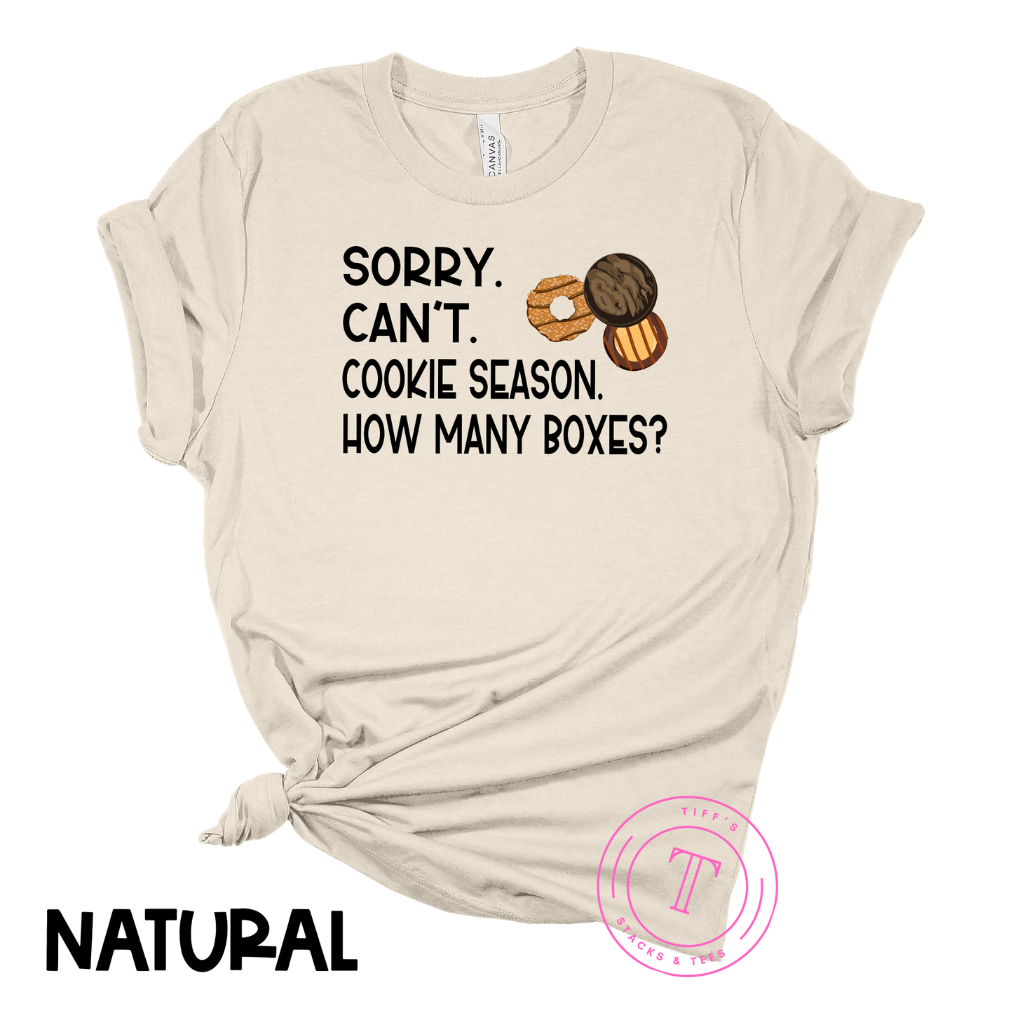 Sorry. Can't. Cookie Season. How Many Boxes? Youth