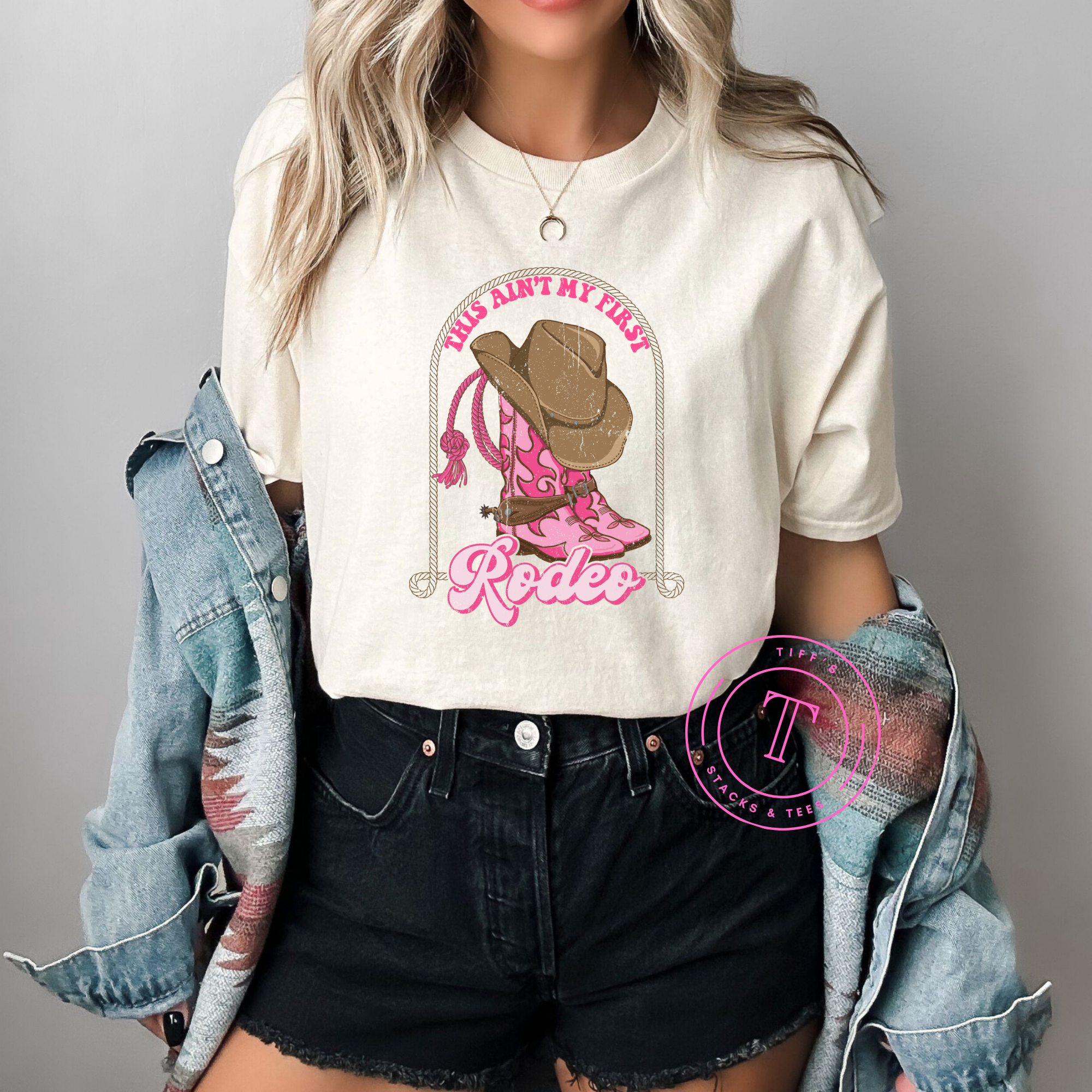 This Ain't My First Rodeo Pink
